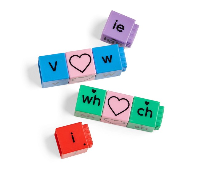 Cuburi Reading Rods® - Construim cuvinte uzuale (lb.engleza) Cuburi Reading Rods® - Construim cuvinte uzuale (lb.engleza)