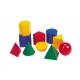 Corpuri geometrice din plastic - 10 piese Corpuri geometrice din plastic - 10 piese