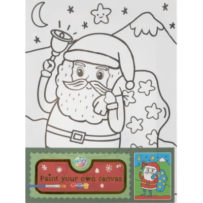 Set pictura pe panza - Vine Craciunul Set pictura pe panza - Vine Craciunul