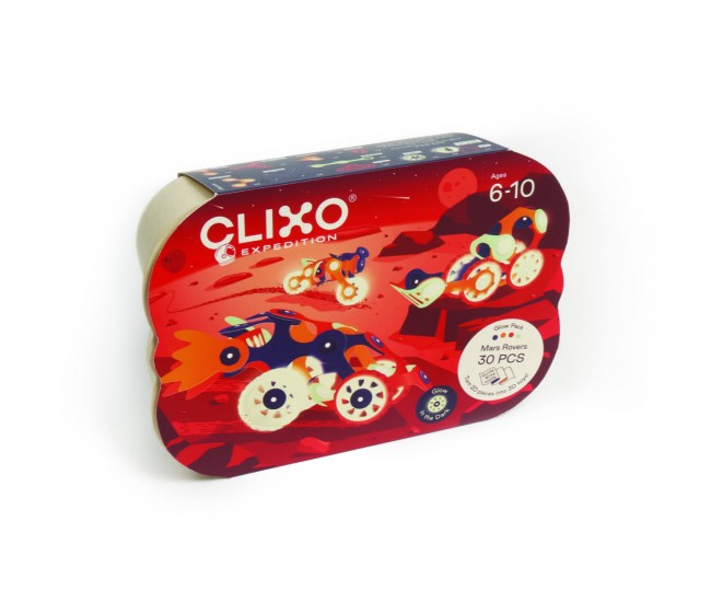 Clixo® joc magnetic de construit - Vehicule spatiale ( 30 piese) Clixo® joc magnetic de construit - Vehicule spatiale ( 30 piese)