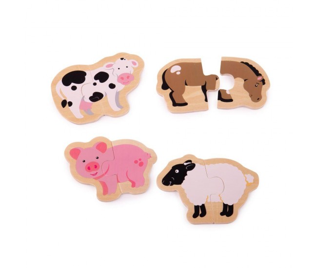 Puzzle - animale de la ferma Puzzle - animale de la ferma