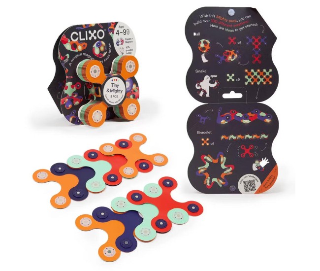 Clixo® joc magnetic de construit - Tiny & Mighty - Spatiul cosmic (9 piese) Clixo® joc magnetic de construit - Tiny & Mighty - Spatiul cosmic (9 piese)