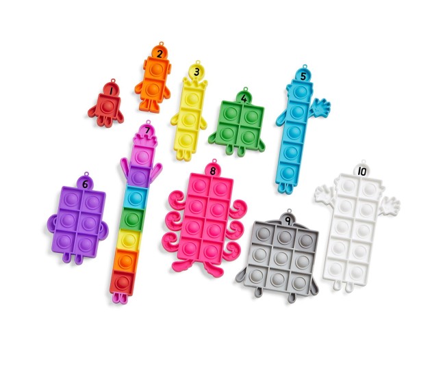 Set jucarii senzoriale - Numberblocks® de la 1 la 10