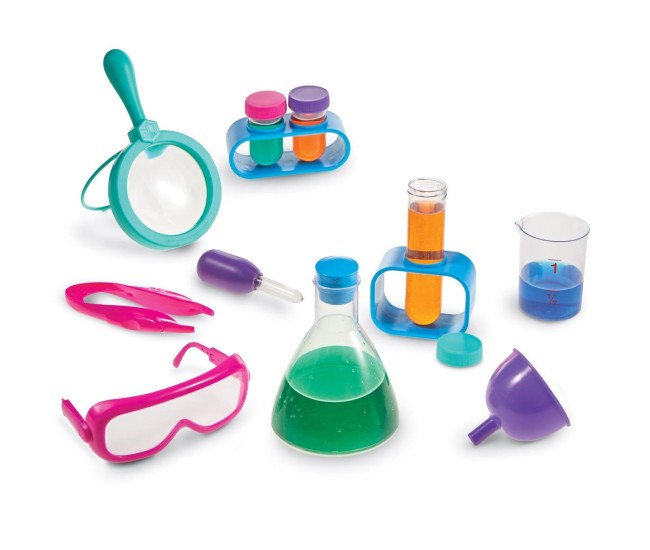 Set de stiinta primar roz