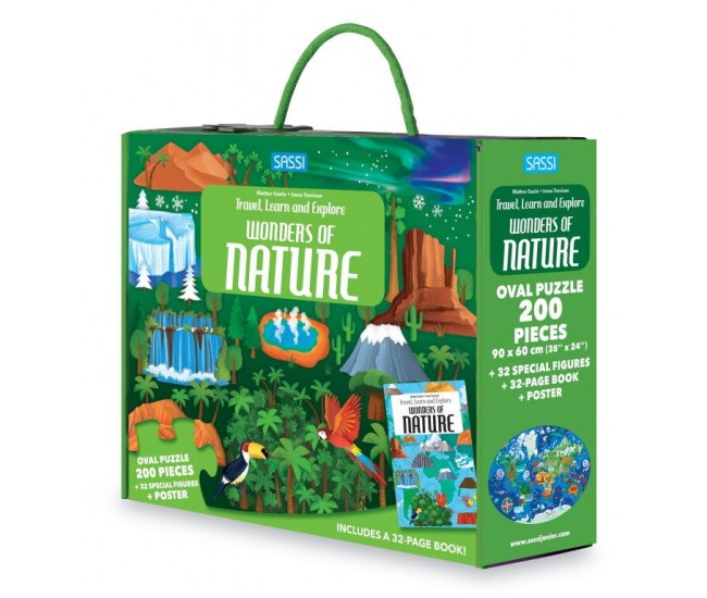 Cunoaste si exploreaza - Puzzle Minunile naturii (200 piese) Cunoaste si exploreaza - Puzzle Minunile naturii (200 piese)