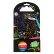 Carte de colorat cu carioci neon - Animalute Carte de colorat cu carioci neon - Animalute