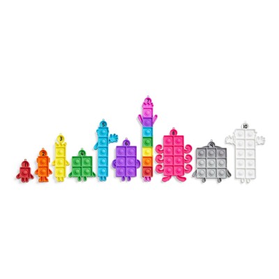Set jucarii senzoriale - Numberblocks® de la 1 la 10 Set jucarii senzoriale - Numberblocks® de la 1 la 10