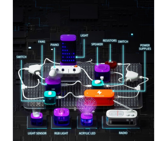 Set STEAM - Super circuit electric Set STEAM - Super circuit electric