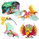 Clixo® joc magnetic de construit - Pasari tropicale (22 piese) Clixo® joc magnetic de construit - Pasari tropicale (22 piese)