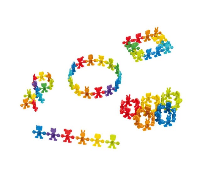 Joc de constructie STEAM - Animalute vesele (32 piese) Joc de constructie STEAM - Animalute vesele (32 piese)