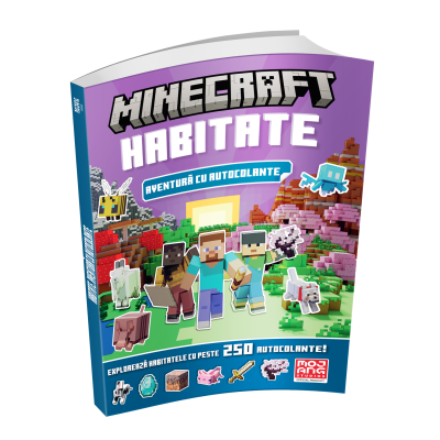 Minecraft - Habitate: Aventura cu Autocolante