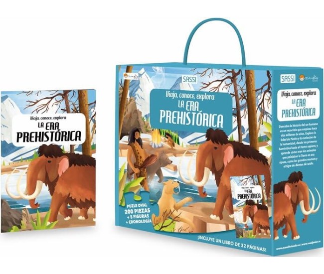 Cunoaste si exploreaza - Puzzle Epoca Preistorica (200 piese) Cunoaste si exploreaza - Puzzle Epoca Preistorica (200 piese)