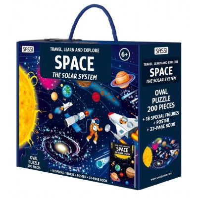 Cunoaste si exploreaza - Puzzle Sistemul solar (200 piese)