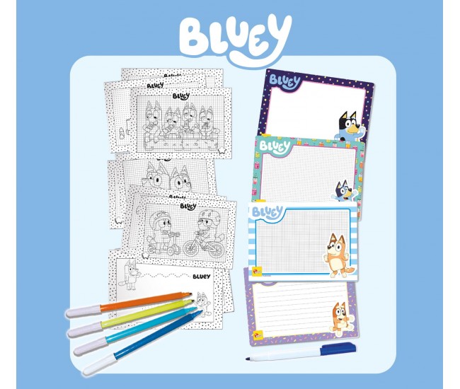 Set de desen Bluey Set de desen Bluey