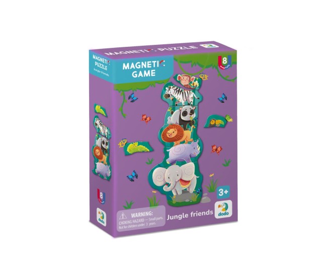 Set magnetic - Prietenii din jungla Set magnetic - Prietenii din jungla
