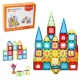 Set de constructie magnetic 3D - 88 piese Set de constructie magnetic 3D - 88 piese