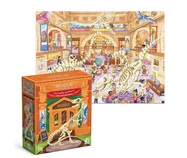 Puzzle - Muzeul naturii ( 150 piese) Puzzle - Muzeul naturii ( 150 piese)