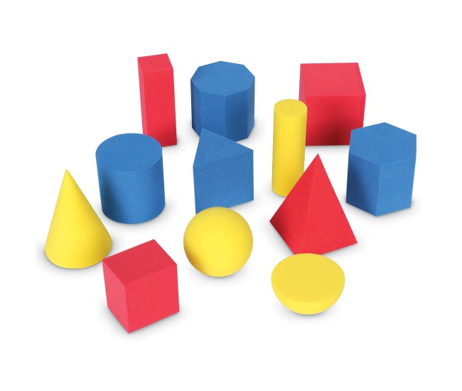 Forme geometrice din spuma