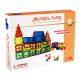 Set de constructie magnetic 3D - 158 piese Set de constructie magnetic 3D - 158 piese