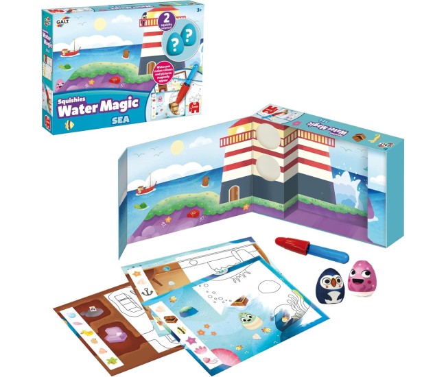 Set Water Magic de colorat: La mare cu Squishies Set Water Magic de colorat: La mare cu Squishies