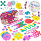 Clixo® joc magnetic de construit - Bijuterii colorate (28 piese) Clixo® joc magnetic de construit - Bijuterii colorate (28 piese)