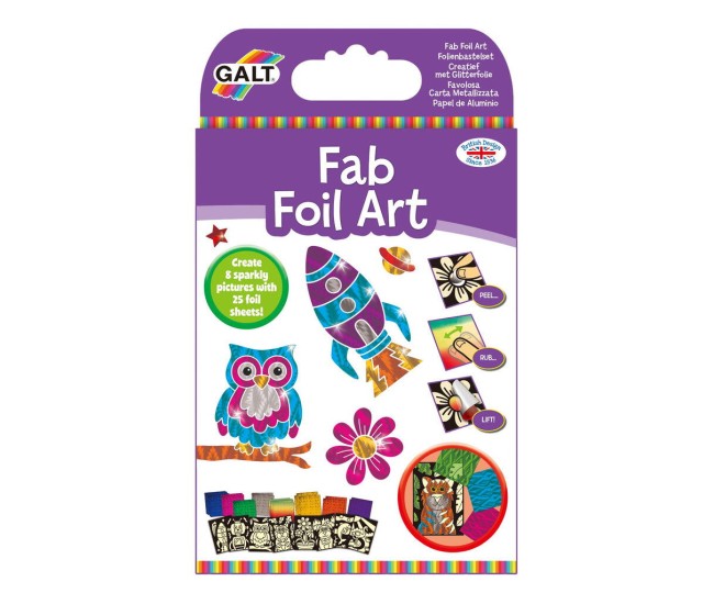 Set creativ - Arta cu folii de transfer Set creativ - Arta cu folii de transfer
