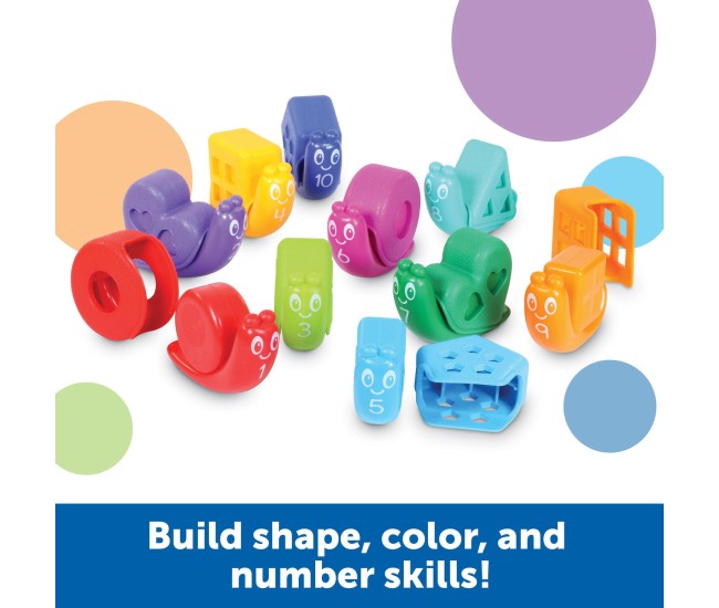 Joc de potrivire cu forme - Melcii veseli