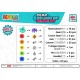 Set de constructie cu rotite Deluxe (100 piese) Set de constructie cu rotite Deluxe (100 piese)
