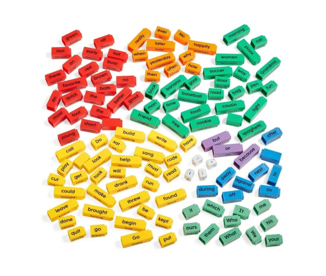 Set Reading Rods® - Construim propozitii (lb. engleza) Set Reading Rods® - Construim propozitii (lb. engleza)