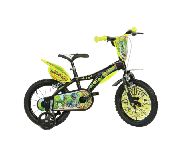 Bicicleta copii 16'' Aventurile dinozaurului Bicicleta copii 16'' Aventurile dinozaurului
