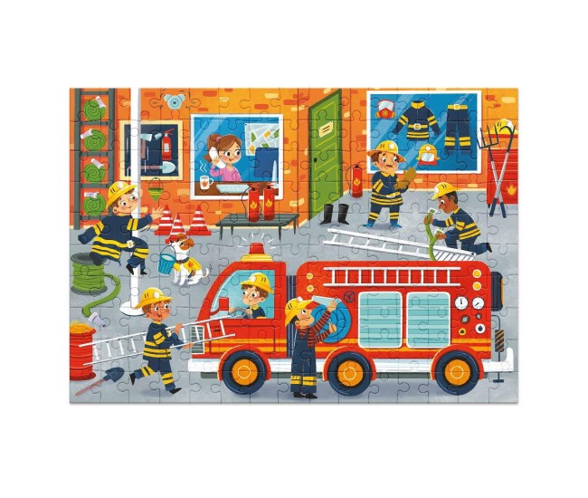Puzzle meserii - Pompier (150 piese) Puzzle meserii - Pompier (150 piese)