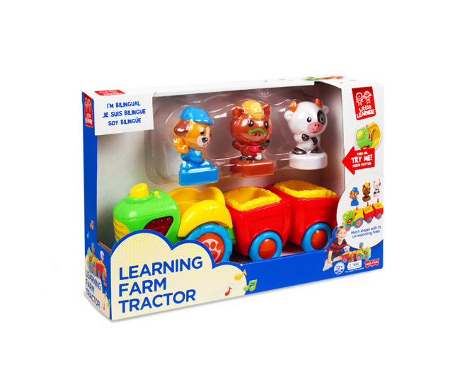 Jucarie interactiva - Tractorul vesel Jucarie interactiva - Tractorul vesel