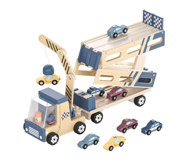 Primul meu camion cu platforma auto