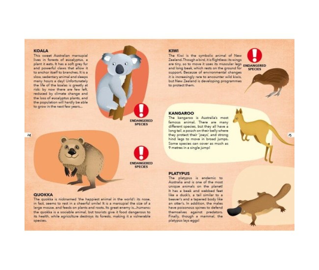 Cunoaste si exploreaza - Puzzle Animale pe cale de disparitie (205 piese) Cunoaste si exploreaza - Puzzle Animale pe cale de disparitie (205 piese)