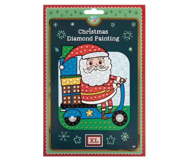 Set pictura cu diamante XL - Decoratiune de Craciun