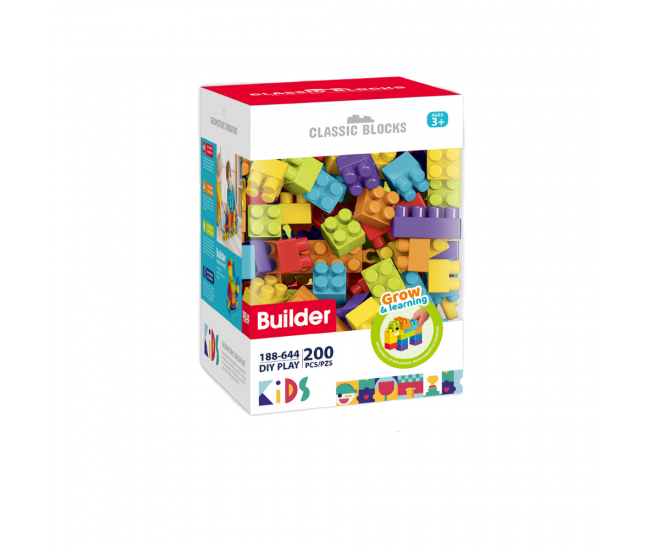 Cuburi de construit (200 piese) Cuburi de construit (200 piese)