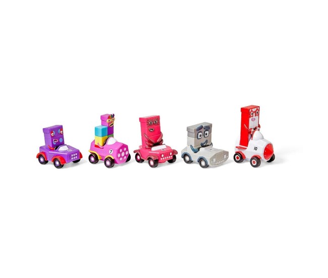 Set mini vehicule Numberblocks - De la 6 la 10