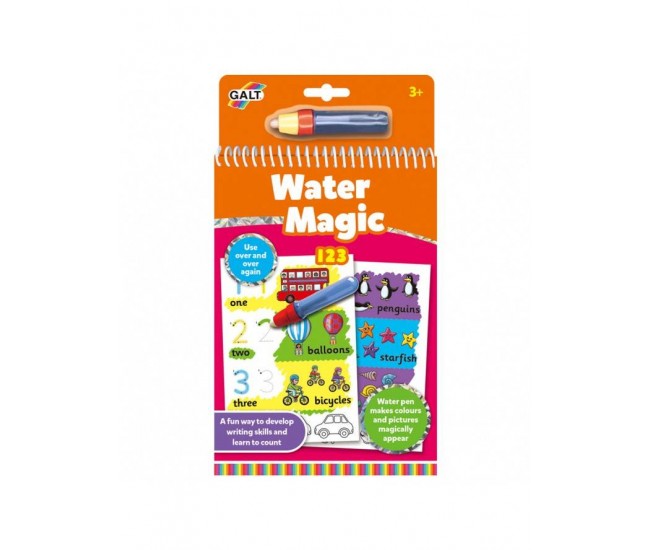 Water Magic: Carte de colorat 123 Water Magic: Carte de colorat 123