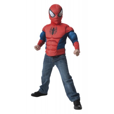 Set Spiderman - Bluza cu muschi & masca Set Spiderman - Bluza cu muschi & masca