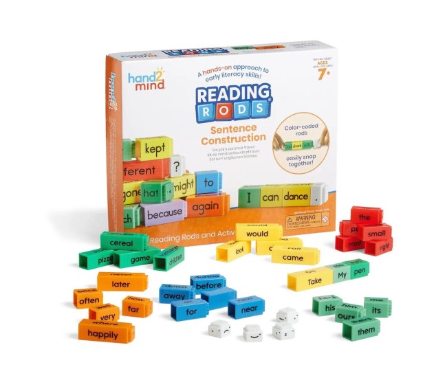 Set Reading Rods® - Construim propozitii (lb. engleza) Set Reading Rods® - Construim propozitii (lb. engleza)