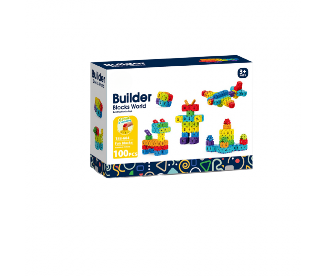 Set de constructie STEAM - Micutul matematician (100 piese) Set de constructie STEAM - Micutul matematician (100 piese)