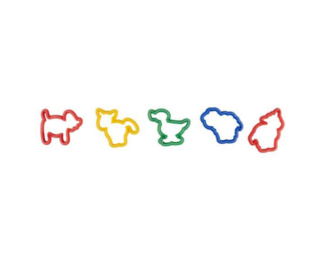 Set forme pentru plastilia - Animalute de la ferma Set forme pentru plastilia - Animalute de la ferma
