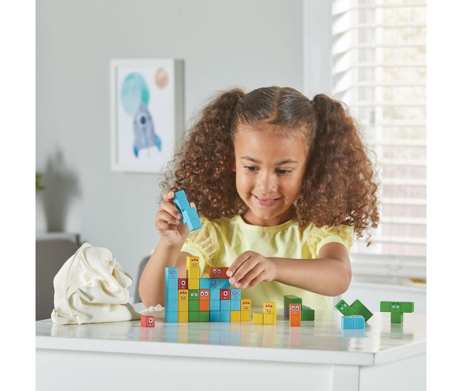 Set activitati cu cuburi din lemn - Numberblocks® Set activitati cu cuburi din lemn - Numberblocks®