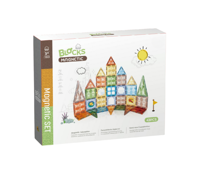 Joc magnetic Diamond - 42 piese (7.5 cm) Joc magnetic Diamond - 42 piese (7.5 cm)