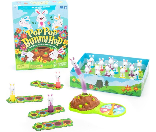 Joc de memorie - Pop Pop Bunny Hop Joc de memorie - Pop Pop Bunny Hop