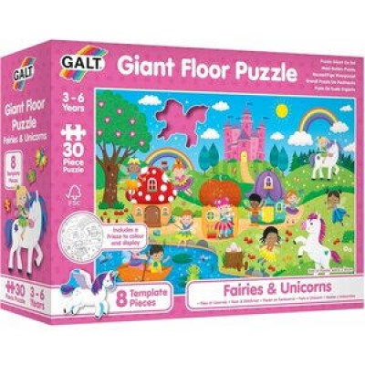 Puzzle Podea: Zane si unicorni (30 piese) Puzzle Podea: Zane si unicorni (30 piese)
