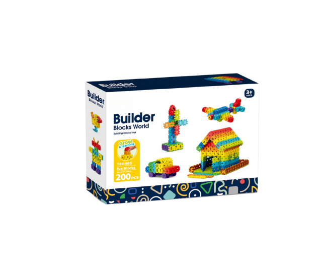 Set de constructie STEAM - Micutul matematician (200 piese) Set de constructie STEAM - Micutul matematician (200 piese)