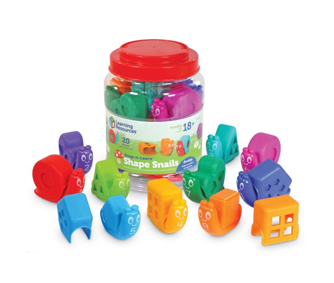 Joc de potrivire cu forme - Melcii veseli