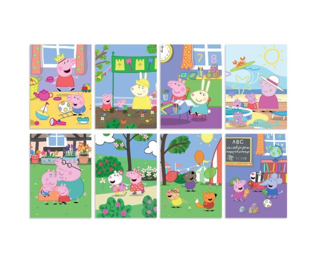 Set de colorat cu apa - Peppa Pig Set de colorat cu apa - Peppa Pig