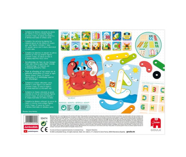 Joc educativ- Primul meu mozaic Joc educativ- Primul meu mozaic